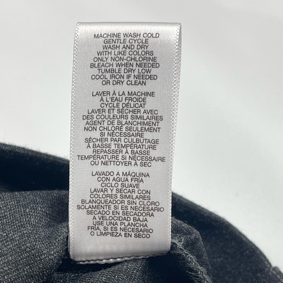 Preloved MICHAEL Michael Kors Colorblock Purple Gray Longsleeves Dress Size 6 - Picture 5 of 9